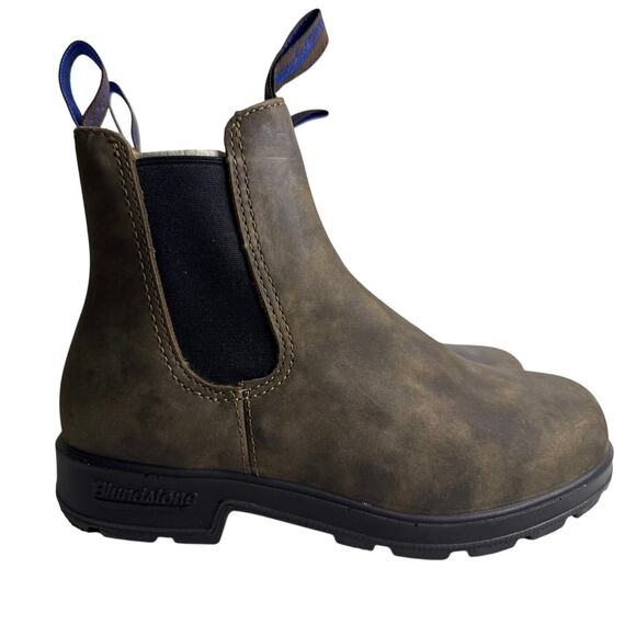 Blundstone 2223 Thermal Rustic Brown Chelsea Boot Women's US 8 Leather High Top - Picture 1 of 11